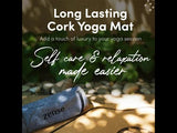 Cork Yoga Mat – Eco-Friendly, Non-Slip (Natural Cork)