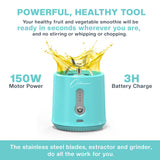 Clearance: Optimum Nutriforce Mini 500ml – blend smoothies anywhere with this compact, powerful blender.