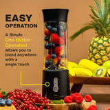 Clearance: Optimum Nutriforce Mini 500ml – blend smoothies anywhere with this compact, powerful blender.